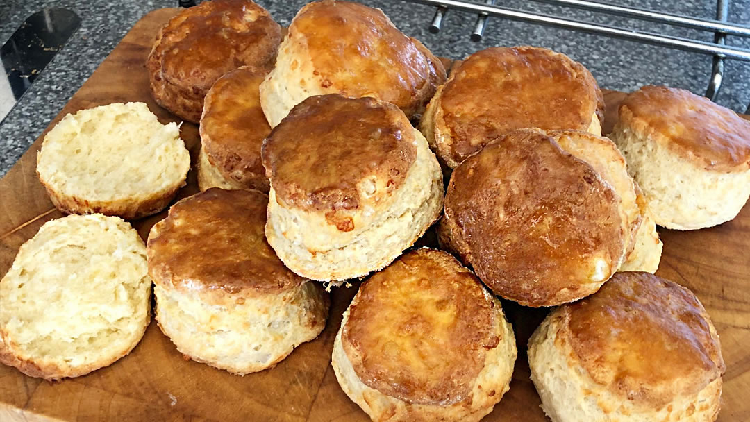 Orkney Cheddar Beremeal Scones