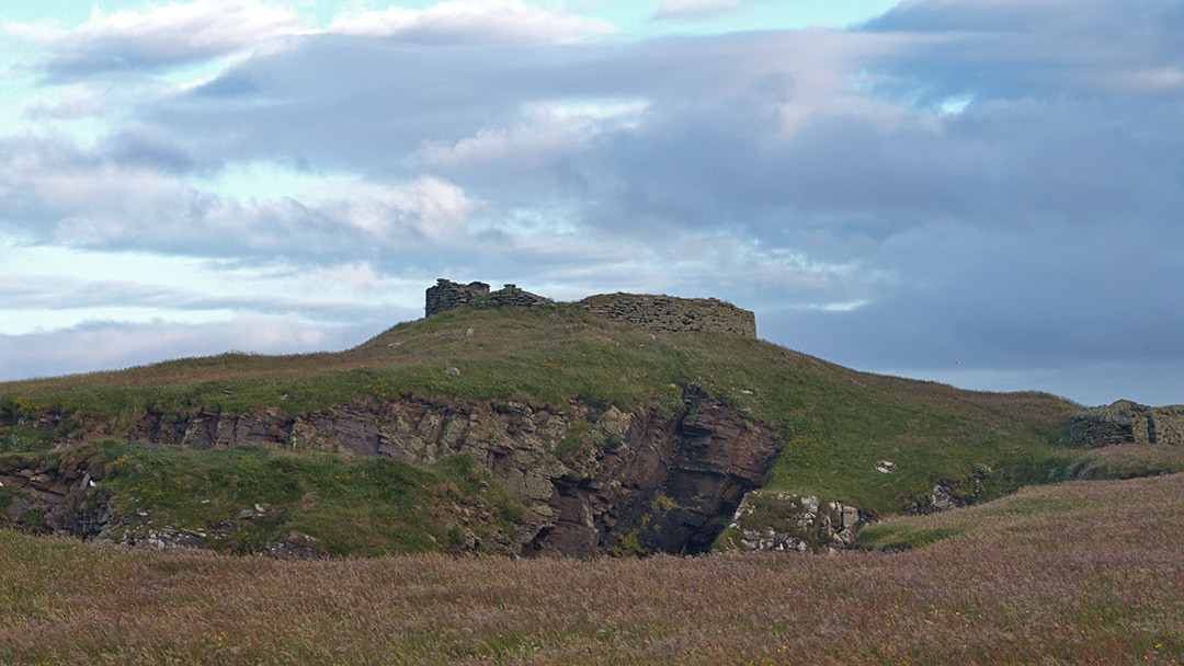 Burland Broch in Shetland dates back some 2,000 years