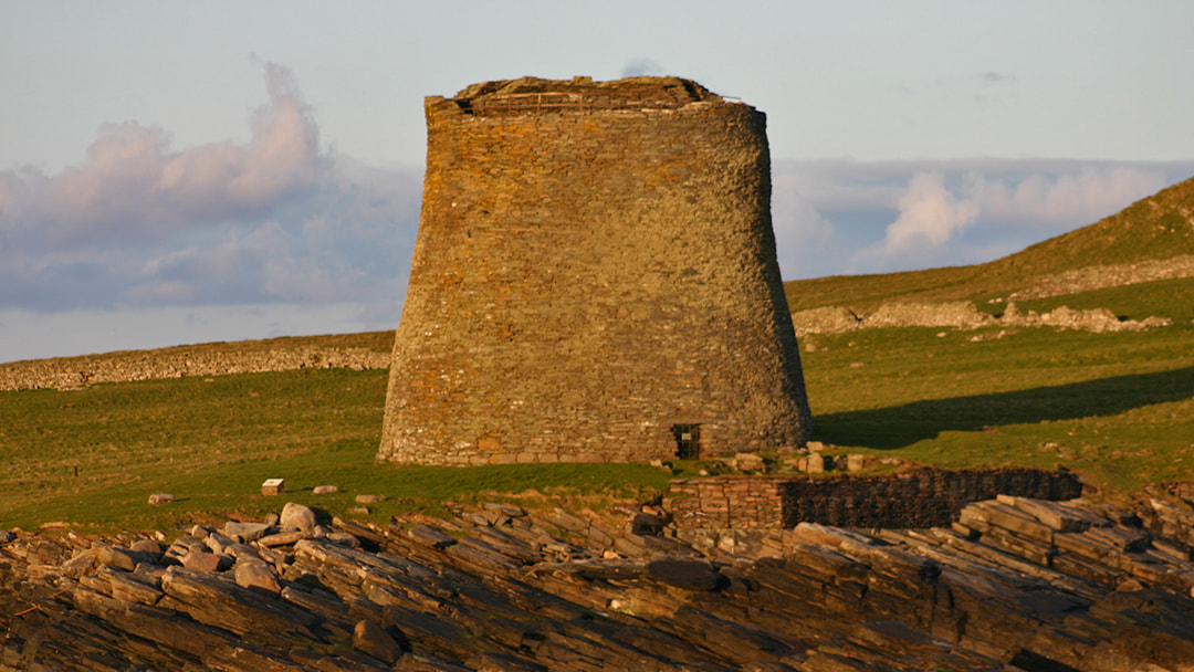 Mousa Broch is an impressive site in Shetland