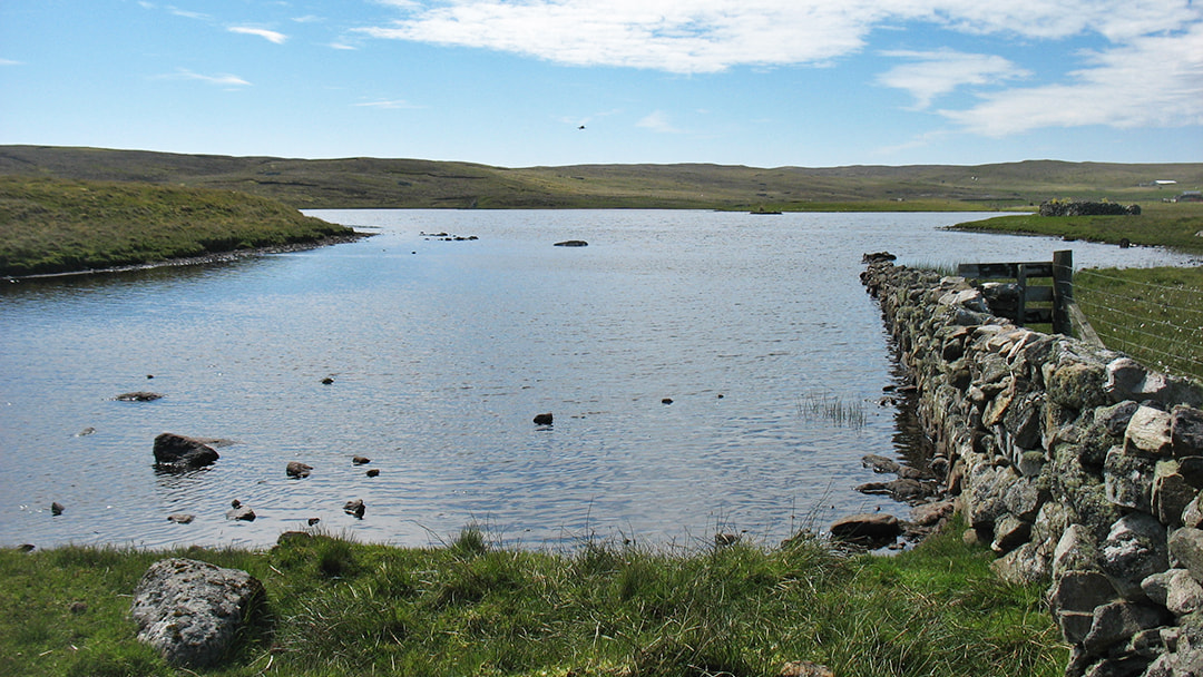 Loch of Houll in Whalsay