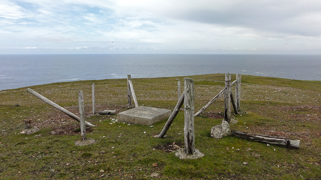 Look out post remains at Virdi Field