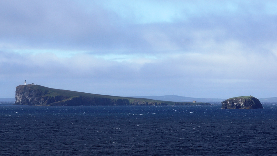 The isle of Copinsay, Orkney