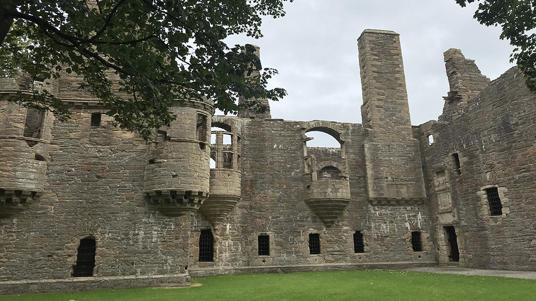 The Bishop's and Earl's Palace in Kirkwall, Orkney