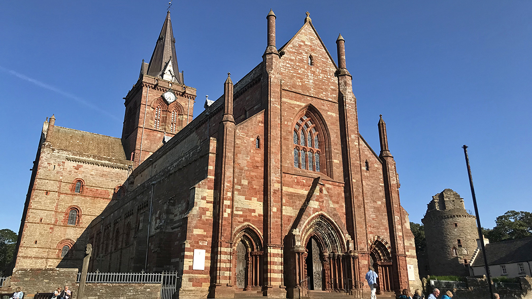 St Magnus Cathedral in Kirkwall