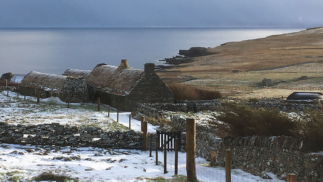 The Crofthouse Museum in Shetland's south mainland