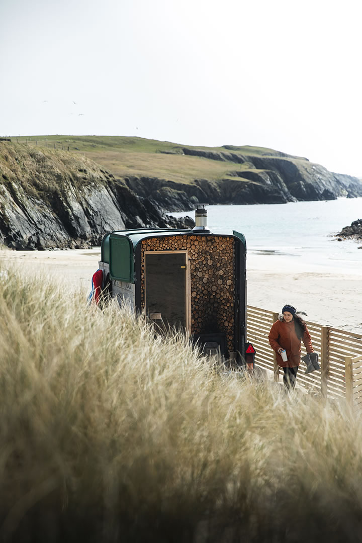 The Haar Sauna at St Ninian’s Isle