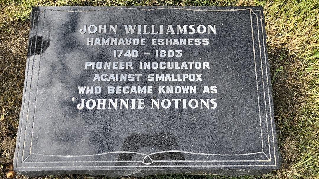 The grave of John Williamson