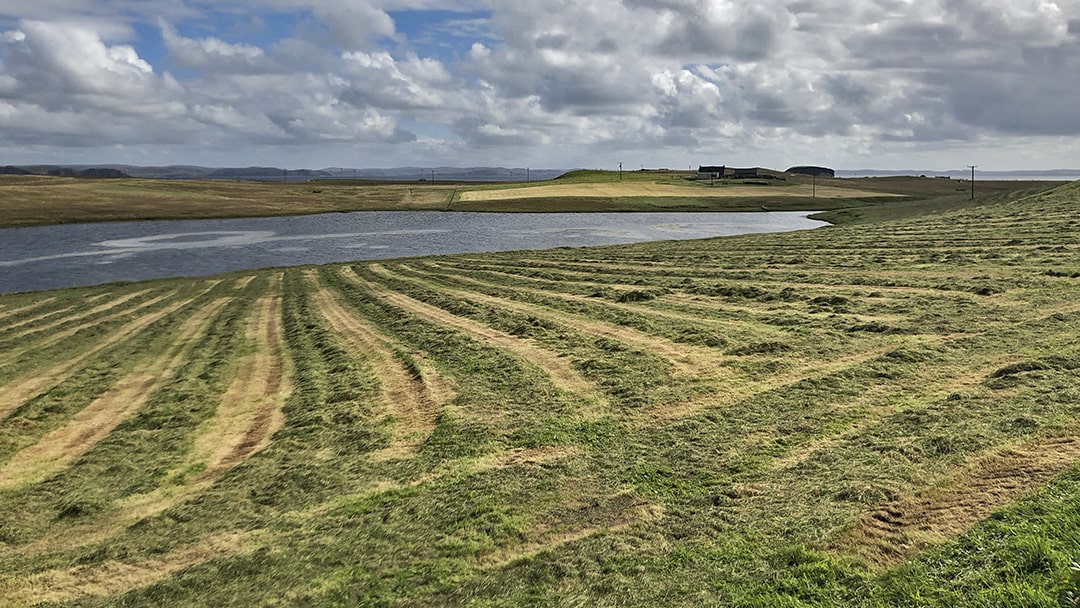 The views from Eshaness Kirkyard