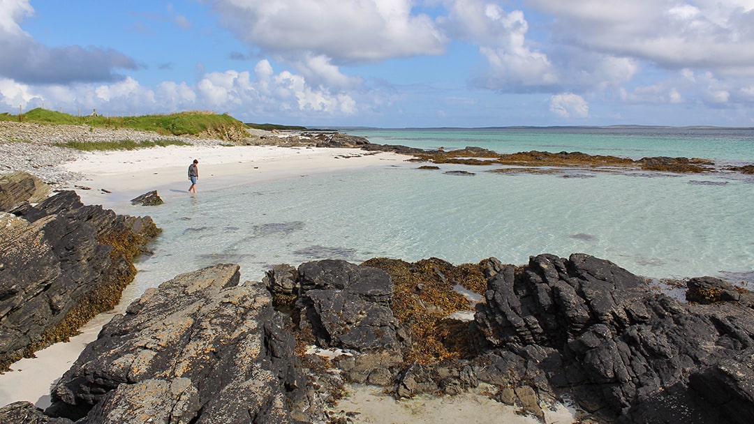 Canquoy beach, Egilsay