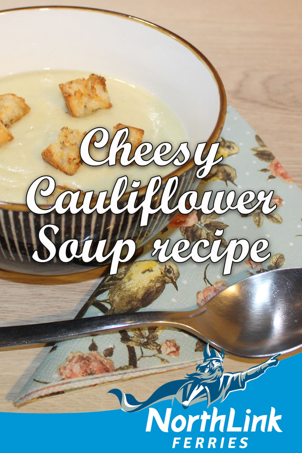 Cheesy Cauliflower Soup recipe