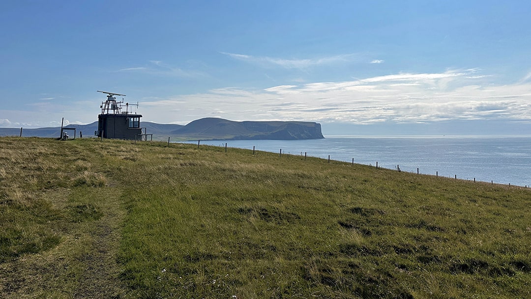 The Black Crag near Stromness