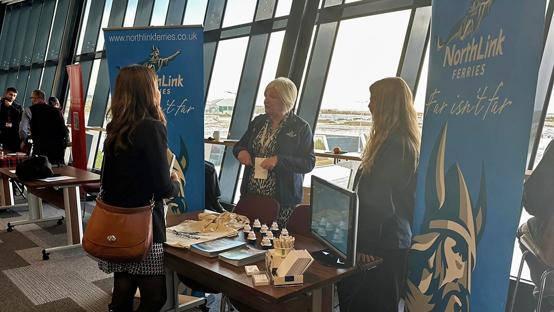 NorthLink Ferries attended the North-east Tourism Conference at P&J Live in Aberdeen