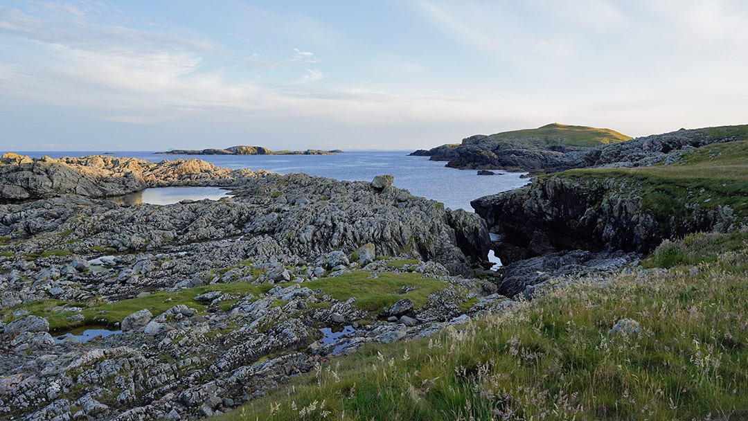 Annie Elspeth's Resting Place in Out Skerries, Shetland