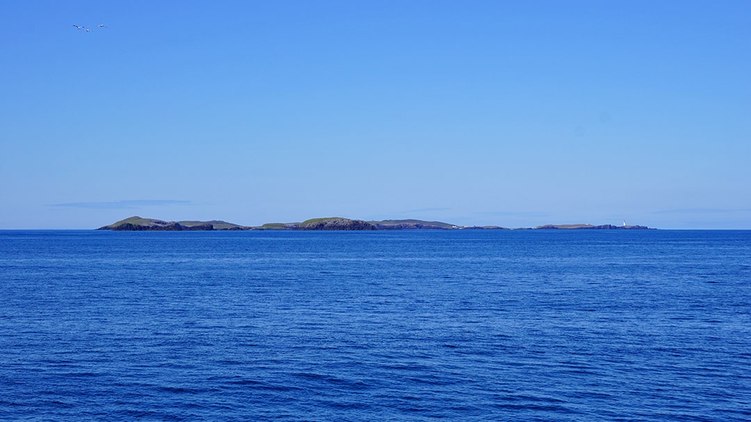 Approaching the Out Skerries