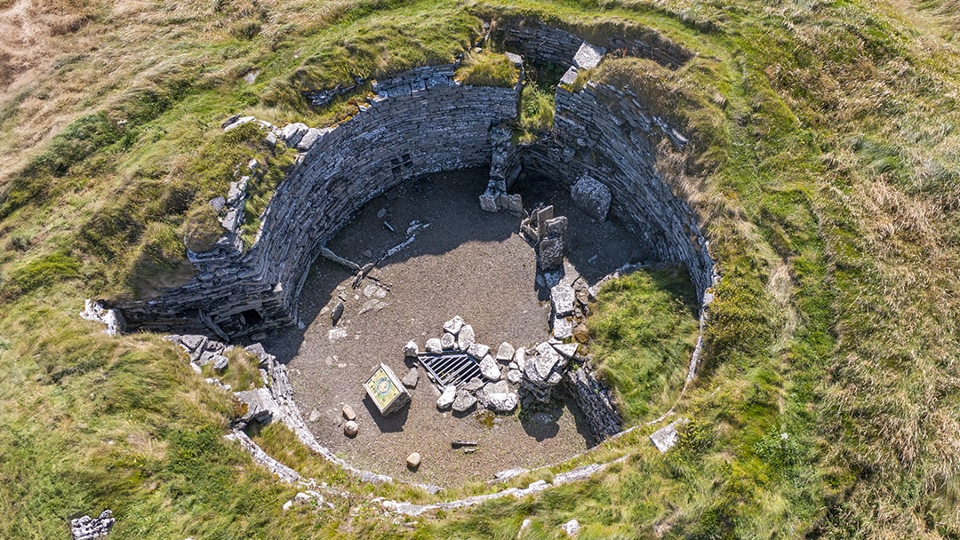 Burroughston Broch in Shapinsay, Orkney