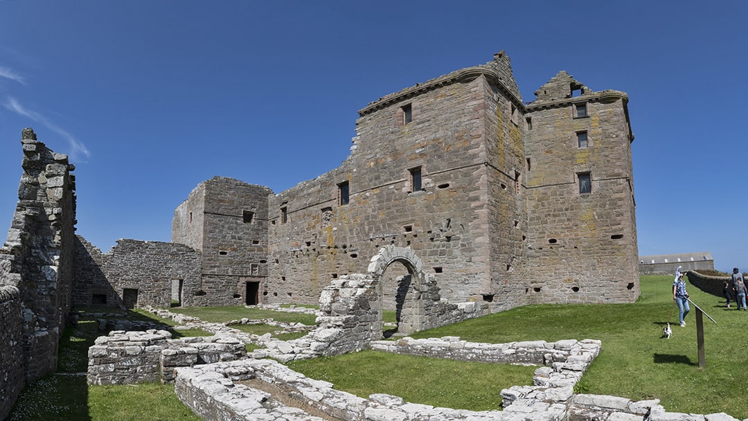 Noltland Castle in Westray, Orkney