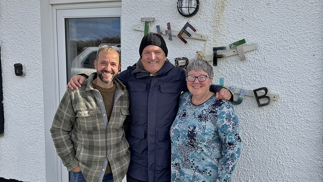 Robin at Sanday Community Craft Hub