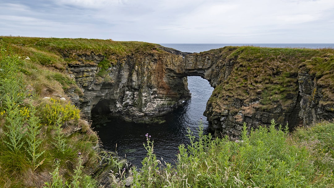 The Vat of Kirbister in Stronsay, Orkney