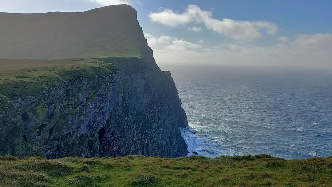 Da Kame cliffs in Foula, Shetland