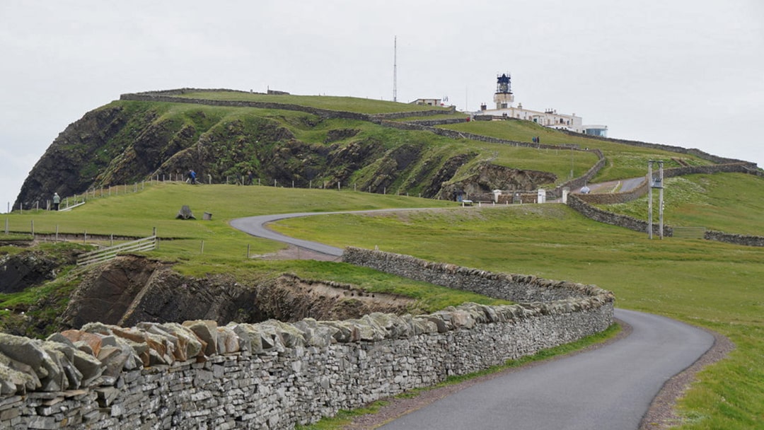 Sumburgh Head at the southern end of Mainland Shetland