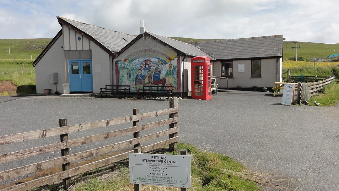 The Fetlar Interpretive Centre in Fetlar, Shetland